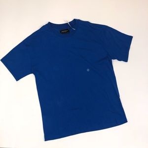 Blue boxy fit shirt
